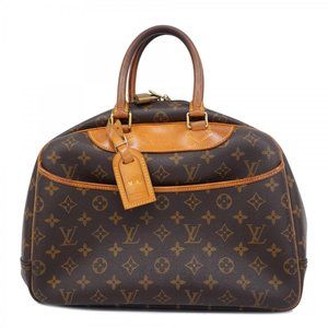 Louis Vuitton Handbag Monogram Deauville M47270 Brown Ladies